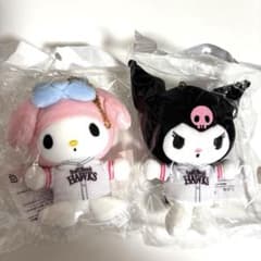 SoftBank HAWKSピンクフルデー　クロミ、マイメロキーチェーンのサムネイル