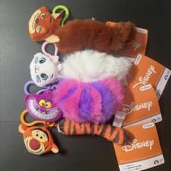 ディズニーキャラクター フェイス＆しっぽマスコット 4種