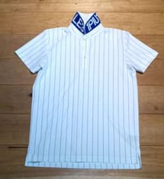 美品]1PIU1UGUALE3 GOLF ポロシャツ ストライプ サイズIV - メルカリ