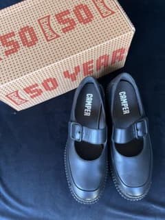 CAMPER ブラック メリージェーンシューズ 箱付き CAMPER ブラック メリージェーンシューズ 箱付き - メルカリ