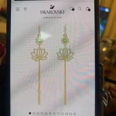 Swarovski Symbolic Lotus ピアスのサムネイル