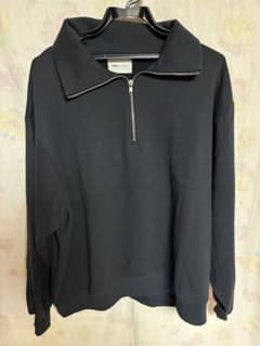 EMMA CLOTHES ブラック ジップアップ トレーナーのサムネイル