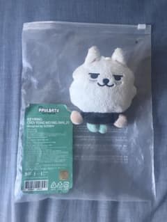 KEYRING PLUSH プルバトゥ 新作】新品TXT キーリング 初期 ぬい ぬいぐるみ スビン ヨンモン プルバトゥ TXT スビン ヨンモン SNOW アイドル
