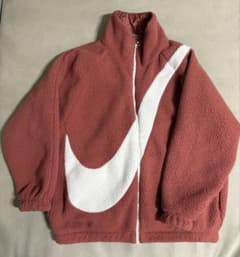 Nike スウッシュ シェルパ リバーシブル ボアジャケット ビッグロゴのサムネイル