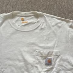 カーハート　半袖Tシャツ　ホワイトのサムネイル