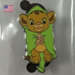 2016年 ディズニー 海外 WDW ライオンキング ヤング シンバ ピンバッジ
