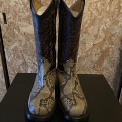 パイソン柄 ウエスタンブーツ メンズのサムネイル