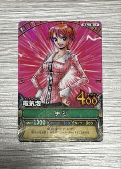 ワンピース ナミ ベリーマッチナミ 電気泡 プロモカード - メルカリ
