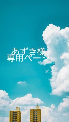 あずき様専用ページのサムネイル