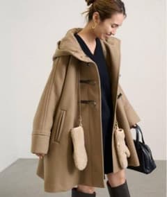 ペコポコ様 フレームワーク メルトンダッフルポンチョコート 38