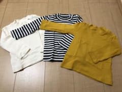 【ユニクロ】トップス３枚セットのサムネイル