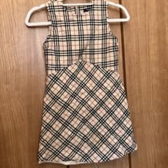 BURBERRY チェック柄 ワンピース 130A - メルカリ