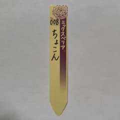 008 ちょこん　ミックスベリア　札のサムネイル