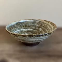 額賀円也　刷毛目飯碗 未使用のサムネイル