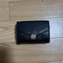 MARY QUANT 三つ折り財布 ブラック デイジーのサムネイル