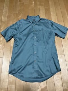 LANDS' END 半袖シャツ ブルーグレー Mのサムネイル