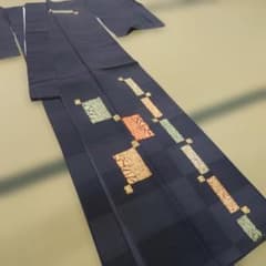別誂訪問着正絹袷しつけ付き未使用作家創作品 - メルカリ