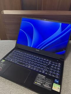 高性能ゲーミングPC mouse G-Tune i7-12700H※液晶焼けありのサムネイル
