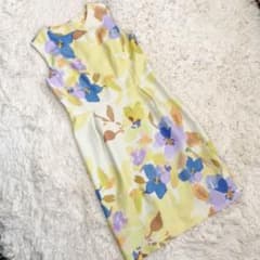 値下げ♡花柄コクーンワンピースのサムネイル