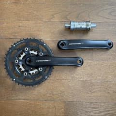 coda キャノンデール　クランクセット　oldmtb coda キャノンデール クランクセット oldmtb coda キャノンデール