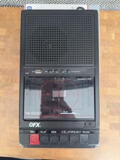 QFX RETRO SHOEBOX ラジカセ odd tape - メルカリ