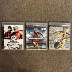 PS3 サッカーゲーム 3本セットのサムネイル