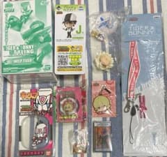 TIGER & BUNNY 극장판 DVD 특전 피규어 이치 반 쿠지 타이거 종이 접기 선배