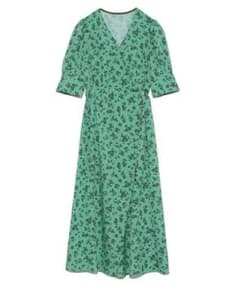LILY BROWN フラワーカシュクールワンピースのサムネイル