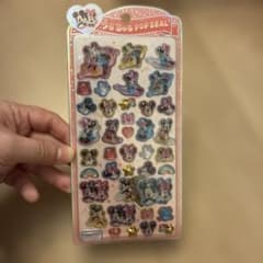 うるちゅるディズニー ミッキー ミニー ポップシールのサムネイル