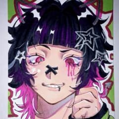 手描きイラスト ポストカードのサムネイル