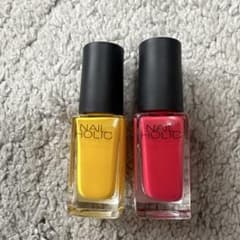 Nail Holic ネイルカラー YE 502 & RD 450のサムネイル