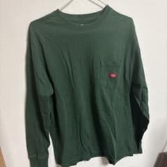 Dickies 長袖 ポケットTシャツ グリーン Mサイズのサムネイル