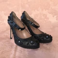 ♫RED  VALENTINO♫ レッドヴァレンチノ  スパンコール　パンプスのサムネイル