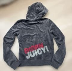 ジューシークチュール JUICY COUTUREバックロゴ ベロアパーカーy2k
