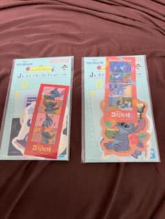 이치 반 복권 스티치 스티커 컬렉션 2 종 세트