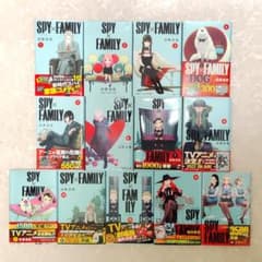SPY×FAMILY 1-13권 초판 다수 띠 첨부 있음