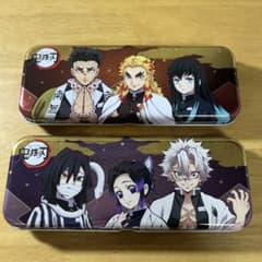 まとめ売り鬼滅の刃 ガム缶ケース 2個セット 中は箱無しですのサムネイル