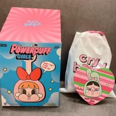 CRYBABY × 파워 퍼프 걸즈 시리즈 봉제 인형 토끼 버터 컵