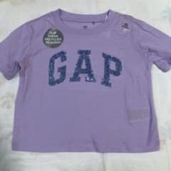 GAP Tシャツ トップス ライトパープル スパンコール 夏 110のサムネイル