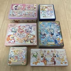 ディズニー缶 6個セットのサムネイル