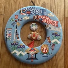 最終値下げ！！端午のリース 端午の節句 - メルカリ