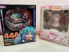 ねんどろいど　初音ミク　ハロウィンver. (448)＆桜ミク