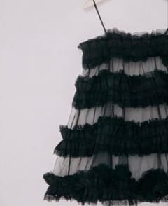 épine lace tulle bustier Whiteのサムネイル
