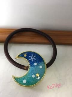 レジン《ハンドメイド》ヘアゴムのサムネイル