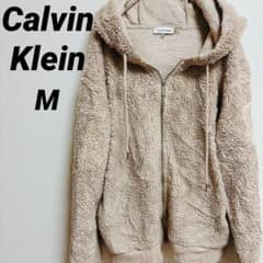 Calvin Klein カルバンクライン フリースジャケット M ベージュ冬服 