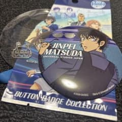 USJ 名探偵コナン 2026 缶バッジ 松田陣平 - メルカリ