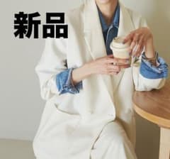 最終値下げ】美品 ロペピクニック オーバーコートジャケット キナリ 
