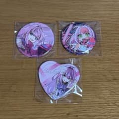 東京エイリアンズ 撫子ライカ 缶バッジ3個セット - メルカリ