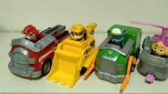 タカラトミー☆パウ・パトロール ベーシックビークル(フィギュア付き)4台セットのサムネイル
