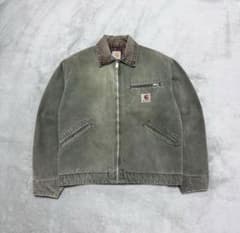 90s USA製 CARHARTT デトロイトジャケット DARK OLIVE - メルカリ